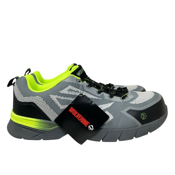 Wolverine Composite Toe Mens 12‎ Gray Jetstream 2 Missmatched L12EW,R12M Green main image 4